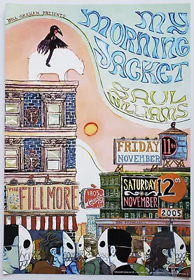 My Morning Jacket Concert Poster 2005 F-728 Fillmore • $40.95