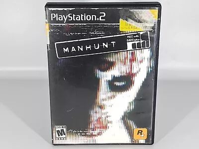 Manhunt (Sony PlayStation 2 2003) PS2 Game CIB Complete W/ Manual Tested • $39.99