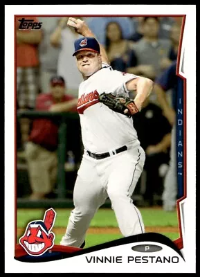 2014 Topps #458 Vinnie Pestano INDIANS • $1.75