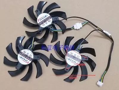 New FOR 85mm Sapphire AMD R9 290X R9 390X Replacement FD7010H12S 12V • $47.74