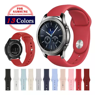 For Samsung Gear S3 Frontier / S2 Classic Watch Band Silicone Sport Strap • $8.54