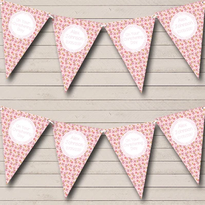 £8.95 • Buy Personalised Christening Bunting Banner Decoration Garland Baptisim Communion