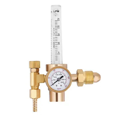 CO2 Mig Welder Tig Flow Meter Regulator Welding Flowmeter Gas CGA-580 Argon • $25.99