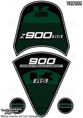 Kawasaki Z900rs 2017 - 2022 Motorcycle Tank Pad Protector Paint Protection Decal • £27.95