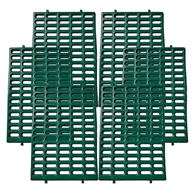RABBIT CAGE FOOT RESTING MATS  Green 6 PACK • $38.99