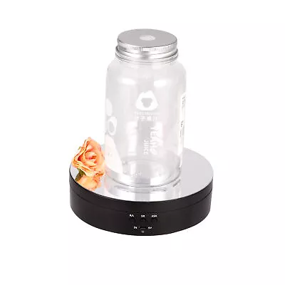 Rotating Display Stand 360 Degree Revolving Platform Motorized Turntable Shop • £14.47