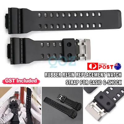 Rubber Resin Replacement Wrist Band Watch Strap For Casio G-SHOCK GA-100 • $6.02