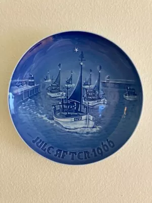 Vintage B&G Royal Copenhagen Blue/White Collectable Porcelain 1966 Denmark Plate • $20