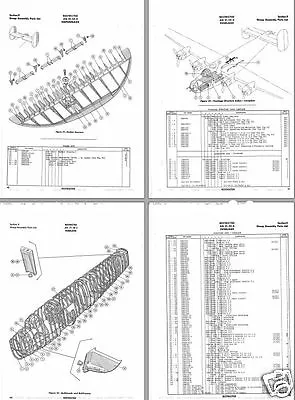  Consolidated B-24 Liberator Parts Service Manual 1944 WW2 RARE HISTORIC DETAIL • $12.39