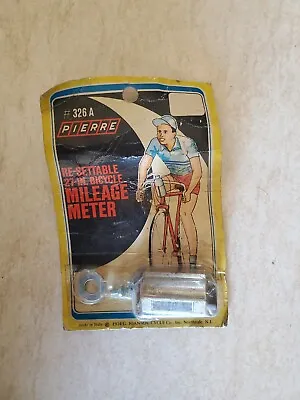Vintage Bicycle Pierre Mileage Meter  • $25