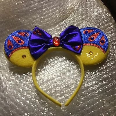 Minnie Mouse Ears Headband Disneyland Snow White Princess HANDMADE • $21.99