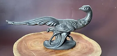 $16 • Buy Vtg Mid Century Style Painted Ceramic Peacock Bird Figurine #1A