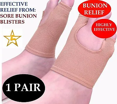 $12.93 • Buy Gel Bunion Protector Toe Separator Straightener Alignment Pain Relief Foot Pad