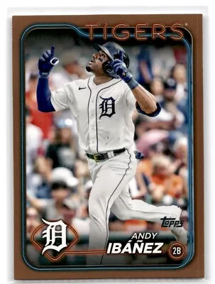 2024 Topps Gold Parallel Andy Ibanez /2024 Detroit Tigers #25 • $6.49