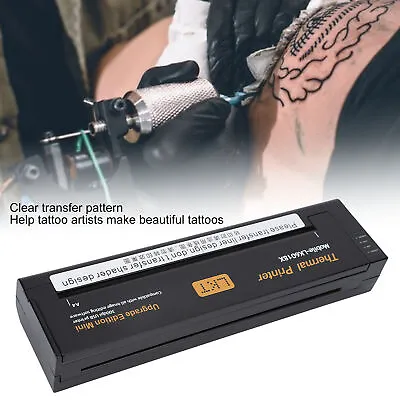 £178.64 • Buy Tattoo Transfer Copier Stencil Printer Portable Tattoo Thermal Maker Machine A4