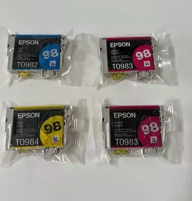 Genuine Epson 98 Ink Cartridges For Artisan 700 710 725 730 800 810 835 (T0982) • $29