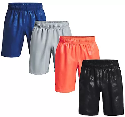 Under Armour Mens UA Woven Emboss Shorts Gym Shorts 1377137 - New • $13.63