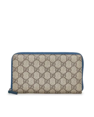 $712 • Buy Gucci Gg Supreme Long Wallet