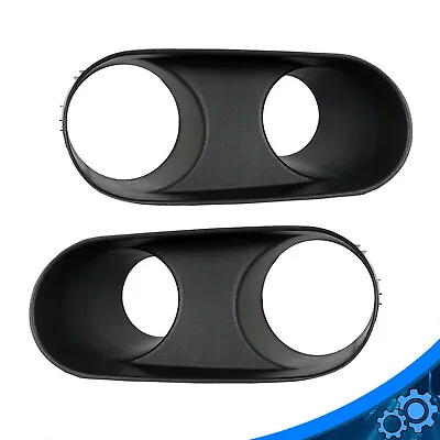 NEW Right & Left Fog Light Lamp Bezel Black Set For 99-04 Ford Mustang SVT Cobra • $19.02