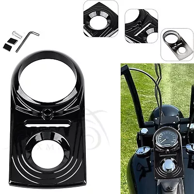 Motorcycle Dash Panel Insert Cover Fit For Harley 2000-up Softail FLSTN FXSTC • $20.98
