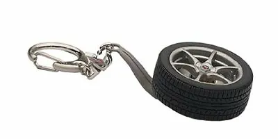 Auto Art DESIGN Nissan Skyline GT-R R34 Wheel Key Chain With Emblem • $47.88