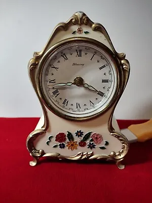 Vintage Musical Alarm Clock /Blessing/ Germany. LADOR Swiss Movement. For Repair • $14.95