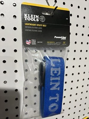 $12.95 • Buy BRAND NEW!! Klein Tools 5204 Blue Polypropylene Lightweight Utility Belt