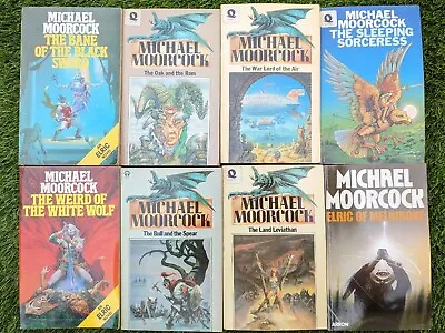 £20 • Buy Michael Moorcock - 8 Books - Published By Arrow, Quartet, Granada