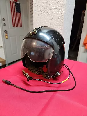 Vintage Vietnam War Helicopter Fighter Pilot Flight Helmet Sierra APH-5 Size -LG • $711.99