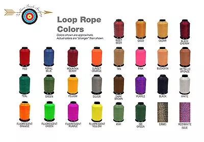 BCY D-LOOP Release Rope All 24 Colors Avail.  10 Feet Free Fast Shipping • $9.95