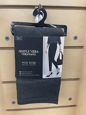 New With Tags Simply Vera Vera Wang Mid-Rise Cotton  Leggings Size 2X • $7.99