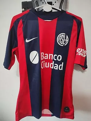 SAN LORENZO DE ALMAGRO Jersey Soccer Match Worn 32# Coloccini Nike • $68.99