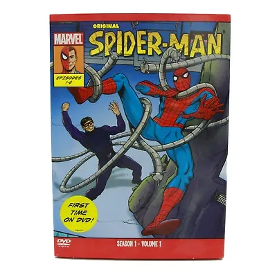 £10.99 • Buy Original Spider-man Cartoon - Season 1 - Vol 1 [DVD] English & German Edition