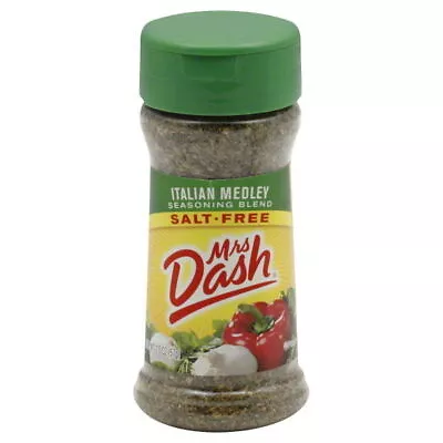Mrs Dash Italian Medley Salt-Free Seasoning Blend 2.5 Oz Bottle • £9.52