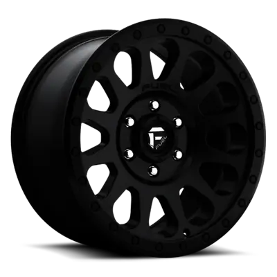 1 New  Matte Black Fuel Wheels  Vector D579 16x8 6-139.70  (104948) • $239