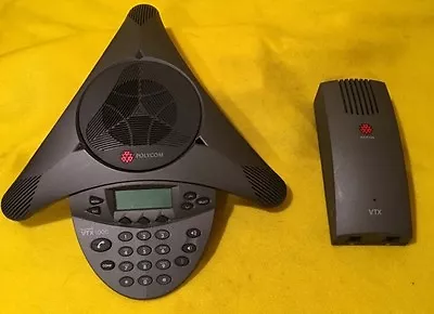 Polycom VTX 1000 Conference Phone W/ Power Module • $48.77