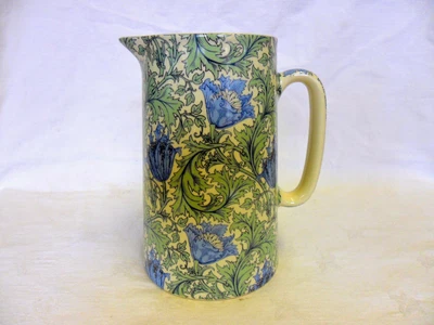 £21.99 • Buy Heron Cross Pottery 2 Pint Jug In William Morris Anemone Design