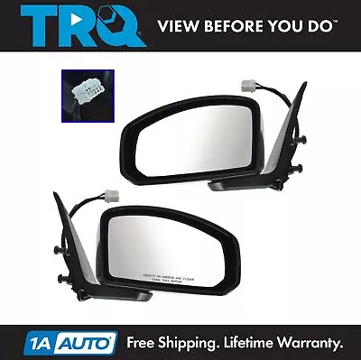 Mirrors Power Heated LH Left RH Right Pair Set For 03-07 Infiniti G35 Coupe • $119.95