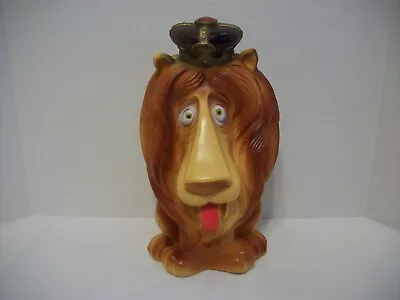 Vintage Playpal Plastics Lippy The Lion Large Coin Bank 1971 • $17.50