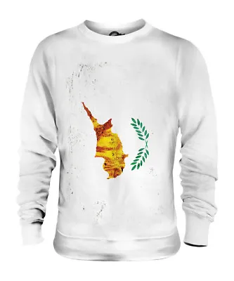 £34 • Buy Cyprus Grunge Flag Unisex Sweater Top Kypros Football Cypriot Gift Shirt