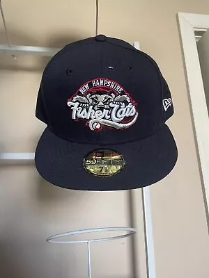 New Hampshire Fisher Cats MiLB MLB New Era Fitted Hat 7 1/2 • $30