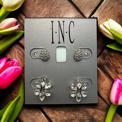 INC Crystal Cluster Earring Set-NWT  • $7.77