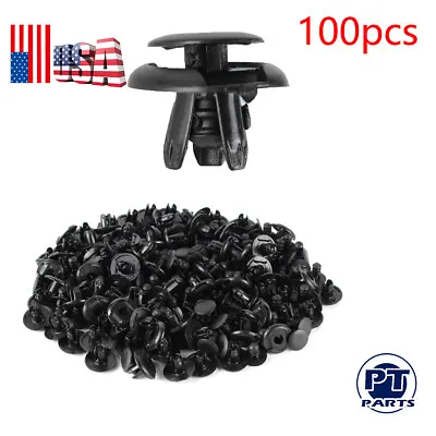 100X Fender Liner Fastener Rivet Push Clip Retainer For Mitsubishi Lancer 02-14 • $6.96