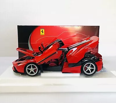 1/18 BBR Ferrari Laferrari Rosso Corsa/Black Roof Diecast Full Open Version • $475