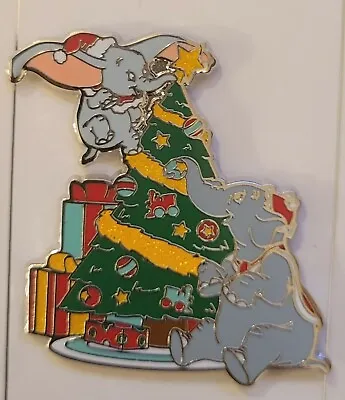 Disney Holiday Christmas 2021 Dumbo And Mrs Jumbo Pin OE New • $13.99