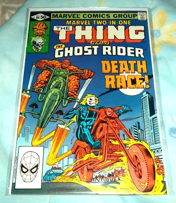 Marvel TWO-IN-ONE (1974) #80 FINE+ GHOST RIDER • $3.99