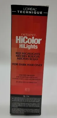 L'Oreal Excellence HiColor HiLights Red/Magenta 1.2 Oz For Dark Hair. New • $8.99