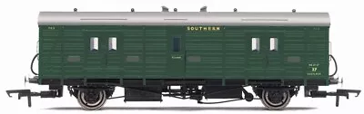 00 Gauge Hornby R4340A SR Green Maunsell Passenger Brake “Van C” #763 : BNMIB • £39.99