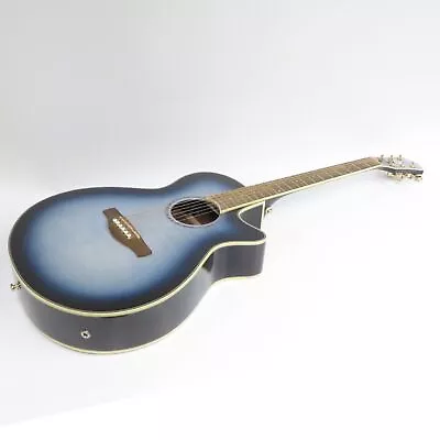 Ibanez AEG20II-IBB Flamed Sycamore Top Cutaway Acoustic-Electric Guitar • $314.99