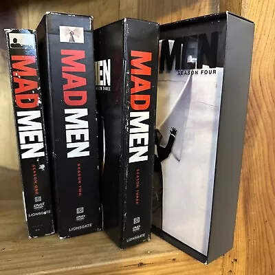 Mad Men Seasons 1-4 (1 2 3 4) 24 DVD Set • $79.99